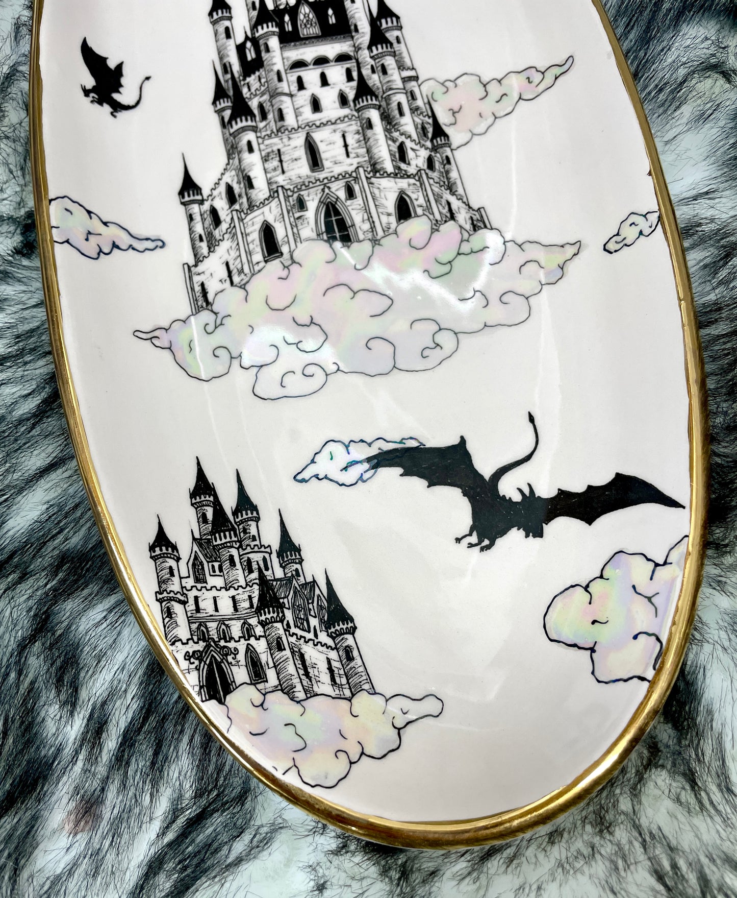 (PREORDER) Castles in the Clouds Medium Platter